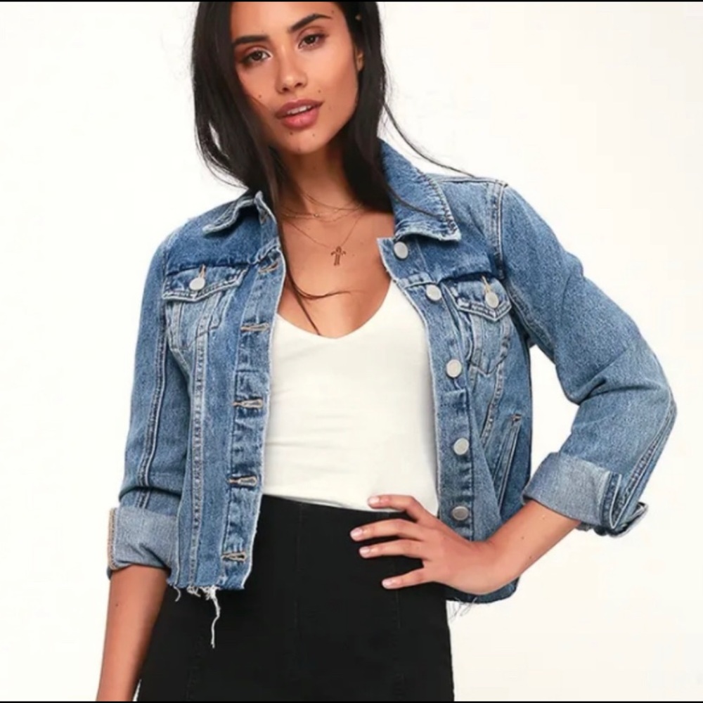 COPY - Blank NYC denim jacket. - Picture 3 of 6